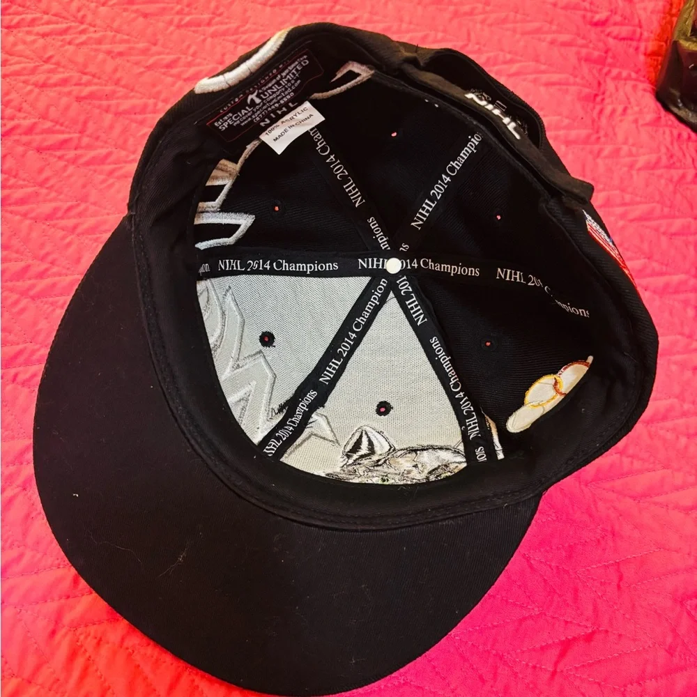 NIHL Wolves Black Snapback Hat